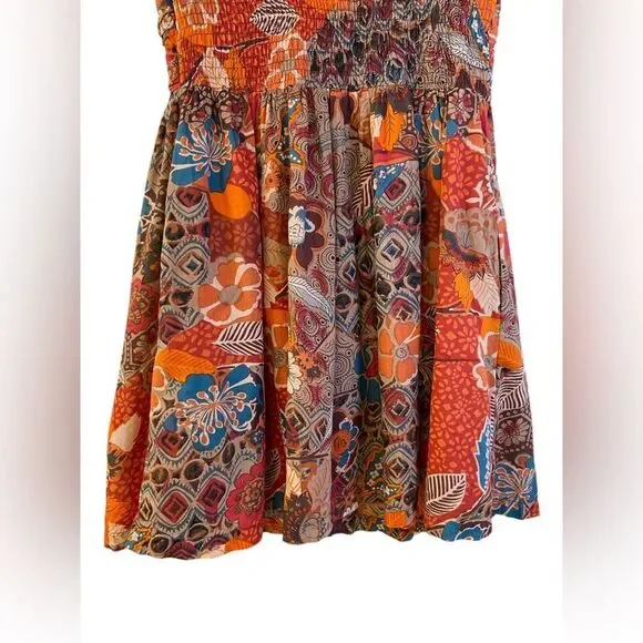 Fire Los Angeles Full Front Zip 100% Cotton Dress. Size Medium - Picture 8 of 11